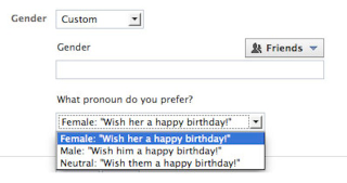 Illustration for article titled You Can Finally Choose Custom Gender Options on Facebook